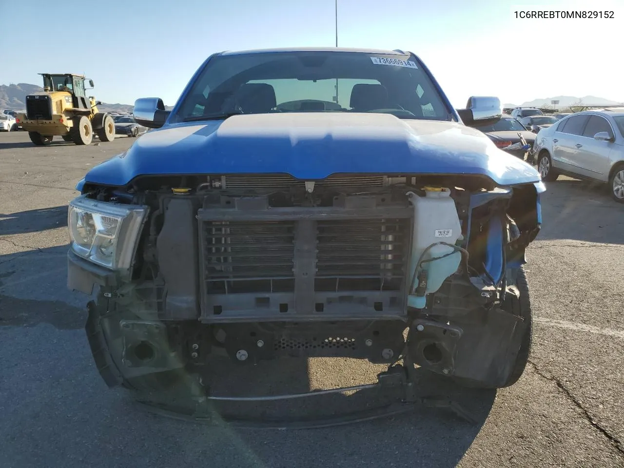 2021 Ram 1500 Big Horn/Lone Star VIN: 1C6RREBT0MN829152 Lot: 73666914