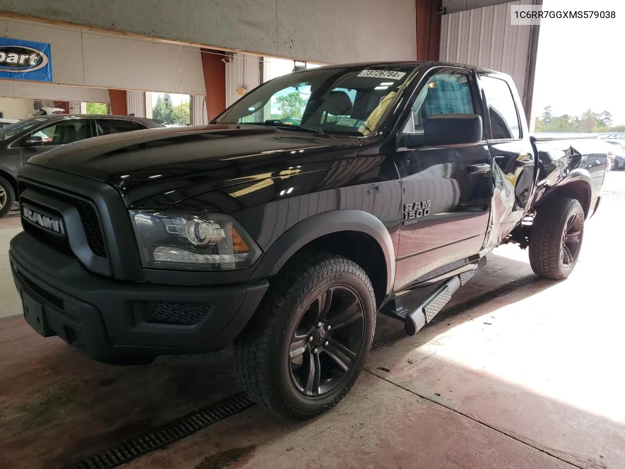 2021 Ram 1500 Classic Slt VIN: 1C6RR7GGXMS579038 Lot: 73726784