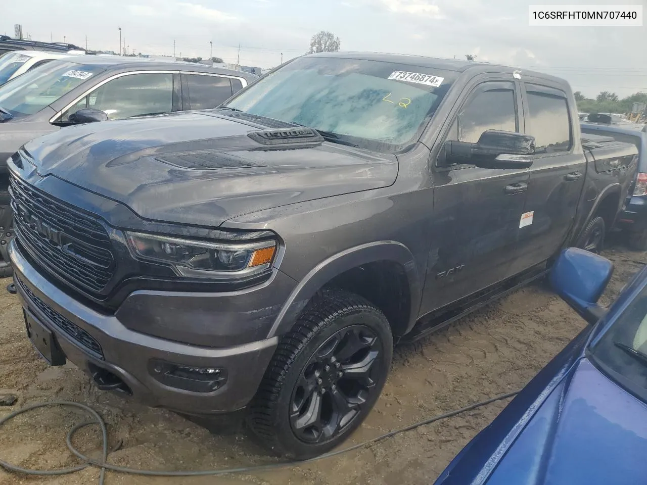 2021 Ram 1500 Limited VIN: 1C6SRFHT0MN707440 Lot: 73746874