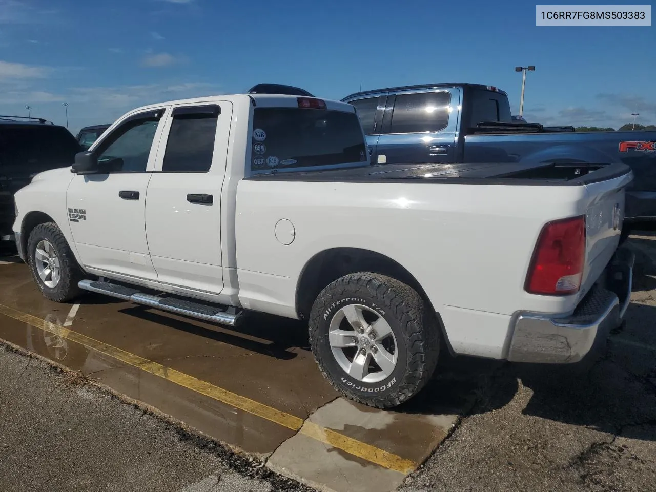 2021 Ram 1500 Classic Tradesman VIN: 1C6RR7FG8MS503383 Lot: 73788394