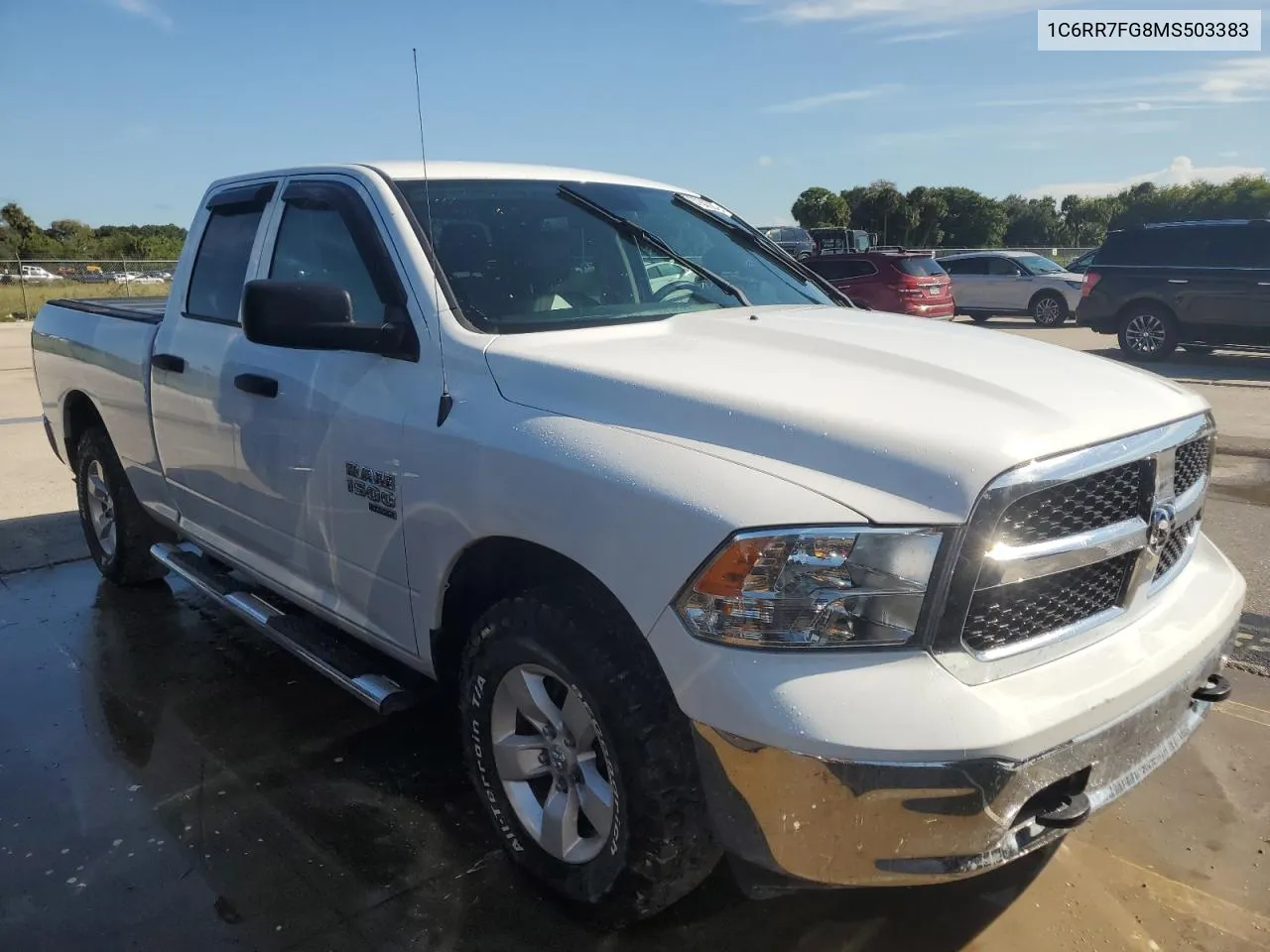 2021 Ram 1500 Classic Tradesman VIN: 1C6RR7FG8MS503383 Lot: 73788394