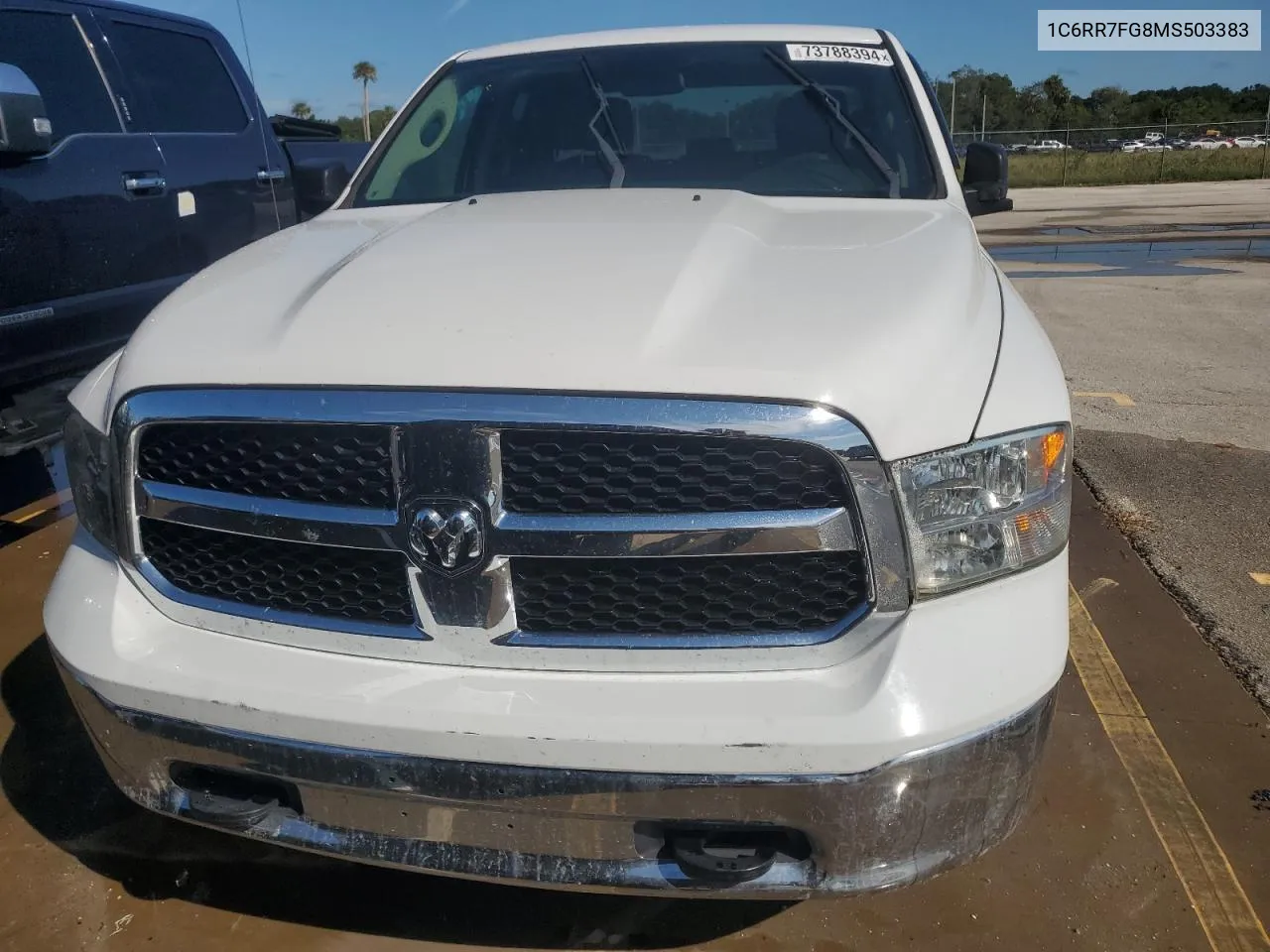 2021 Ram 1500 Classic Tradesman VIN: 1C6RR7FG8MS503383 Lot: 73788394