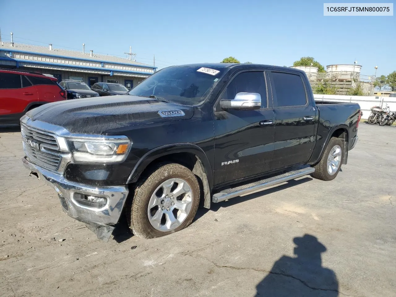 2021 Ram 1500 Laramie VIN: 1C6SRFJT5MN800075 Lot: 73790714