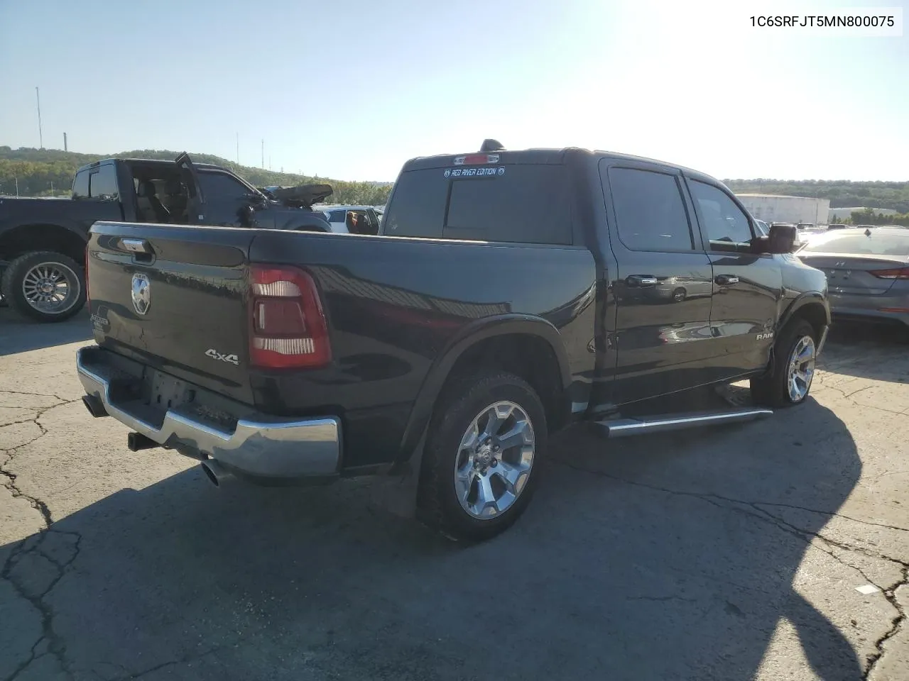 2021 Ram 1500 Laramie VIN: 1C6SRFJT5MN800075 Lot: 73790714