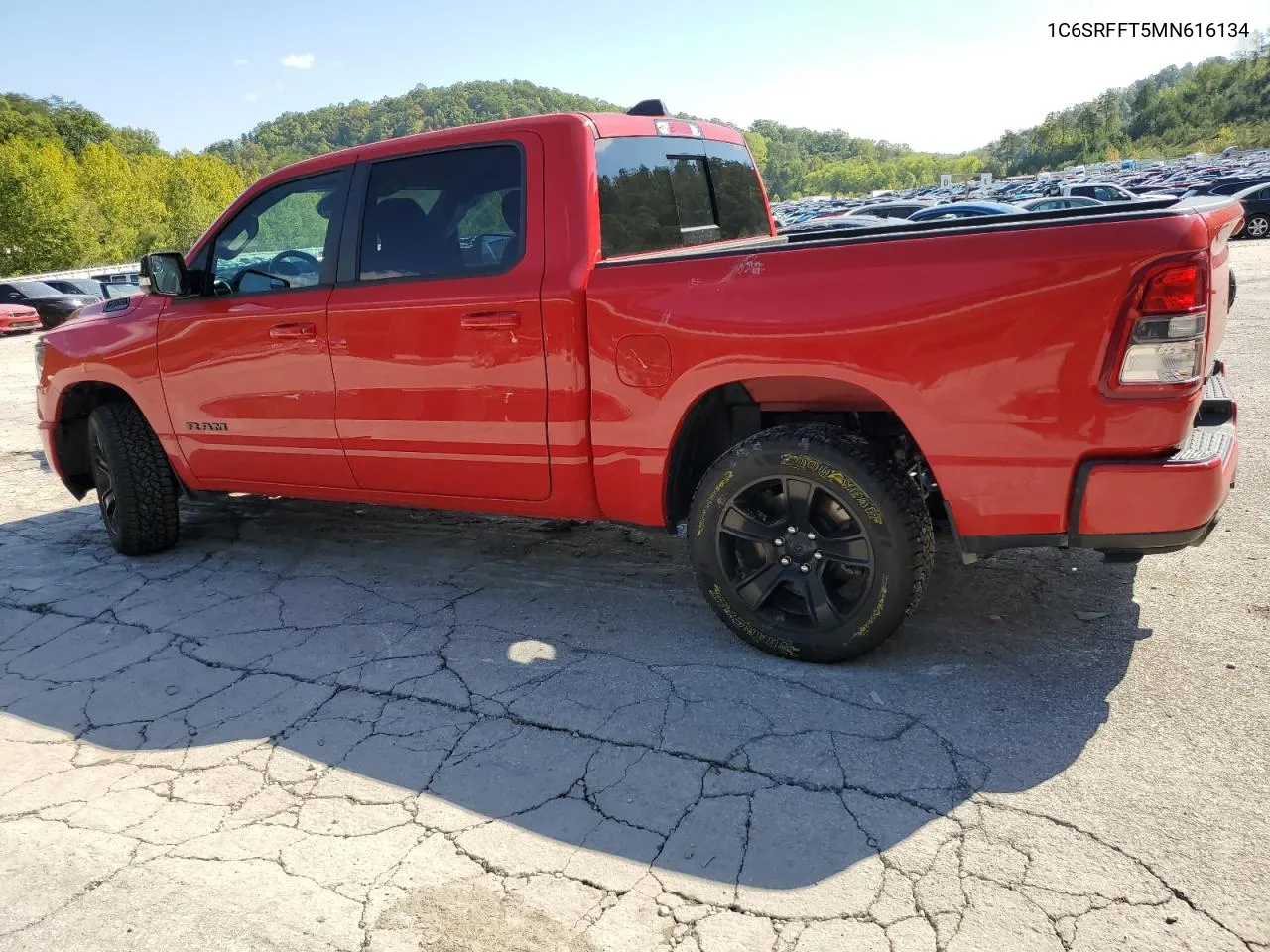 2021 Ram 1500 Big Horn/Lone Star VIN: 1C6SRFFT5MN616134 Lot: 73932774