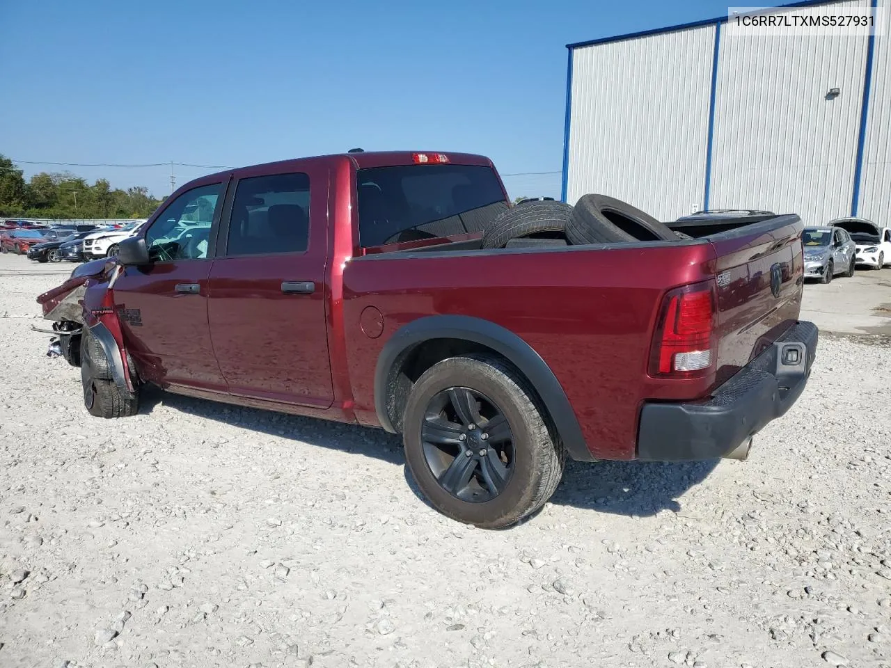 2021 Ram 1500 Classic Slt VIN: 1C6RR7LTXMS527931 Lot: 73939244