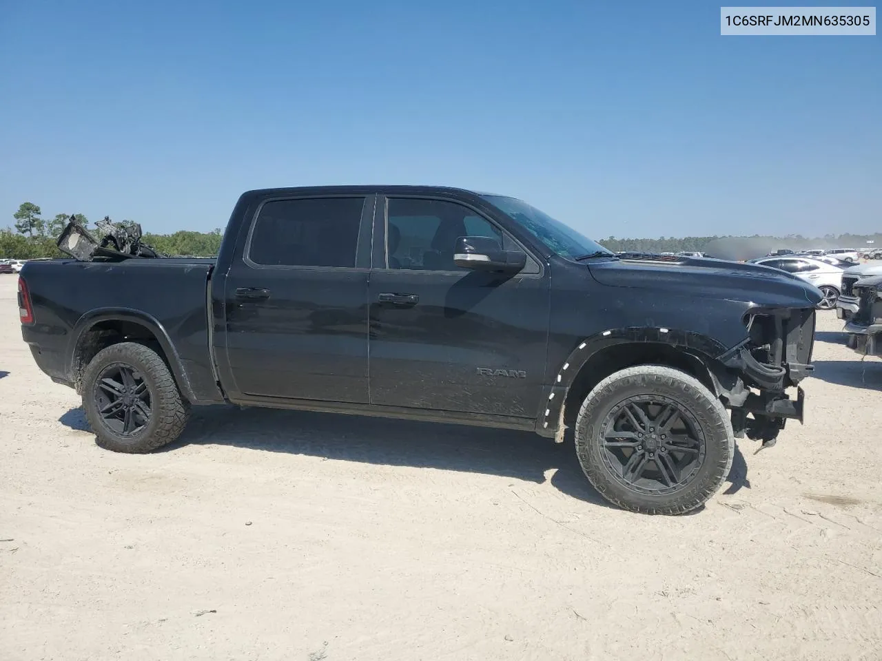 2021 Ram 1500 Laramie VIN: 1C6SRFJM2MN635305 Lot: 73953044