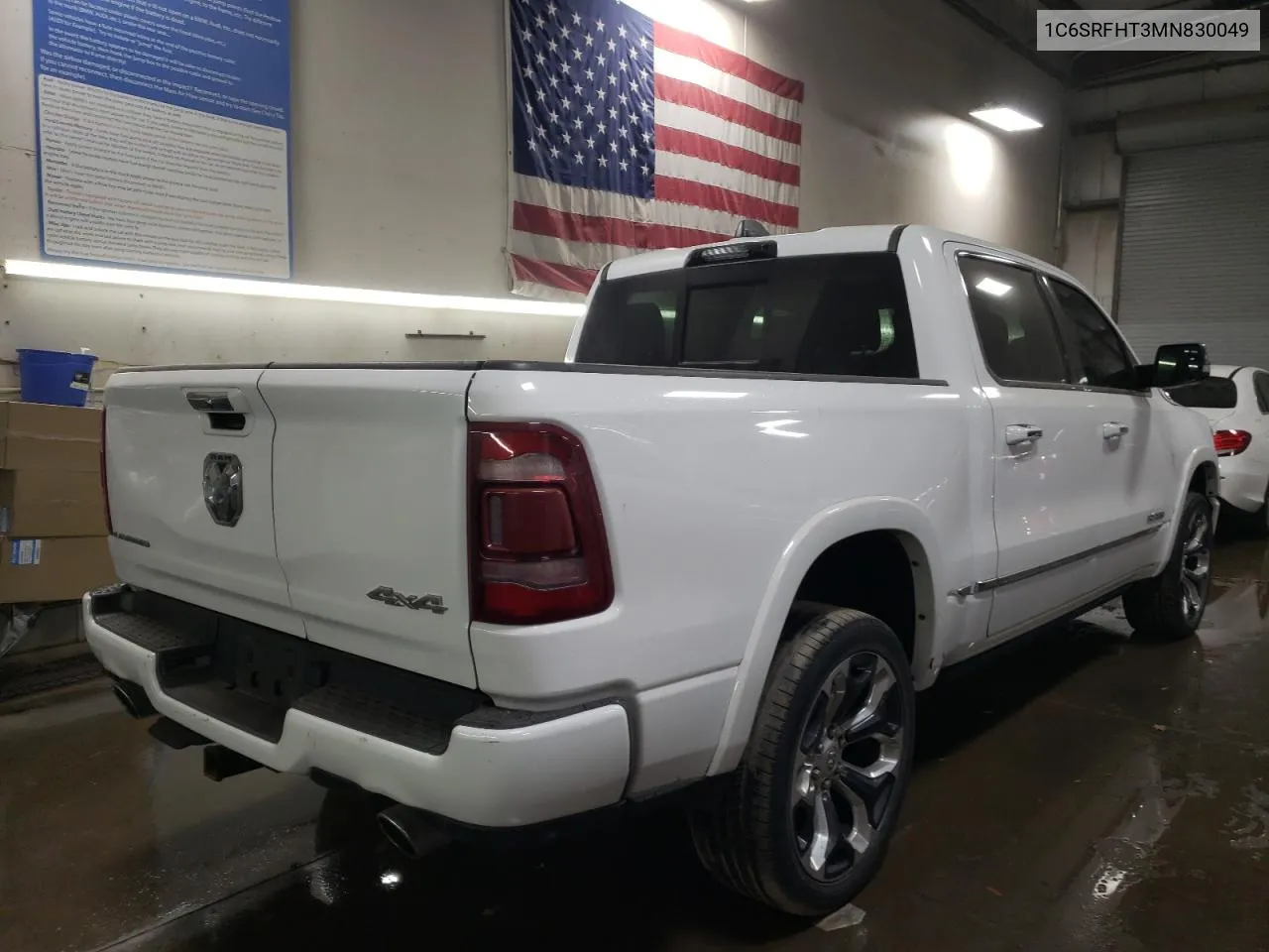 2021 Ram 1500 Limited VIN: 1C6SRFHT3MN830049 Lot: 74077784