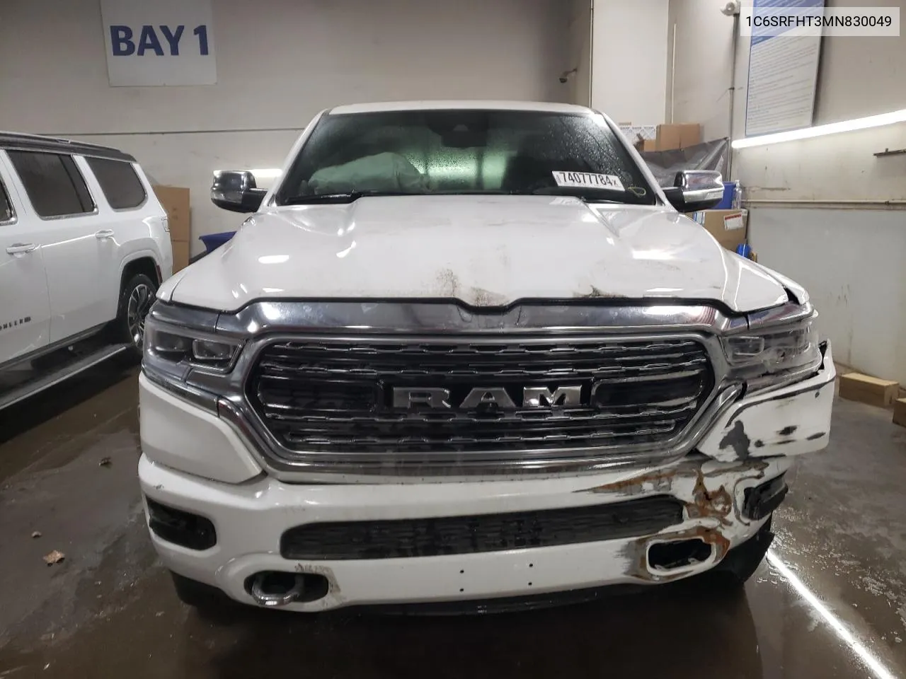 2021 Ram 1500 Limited VIN: 1C6SRFHT3MN830049 Lot: 74077784