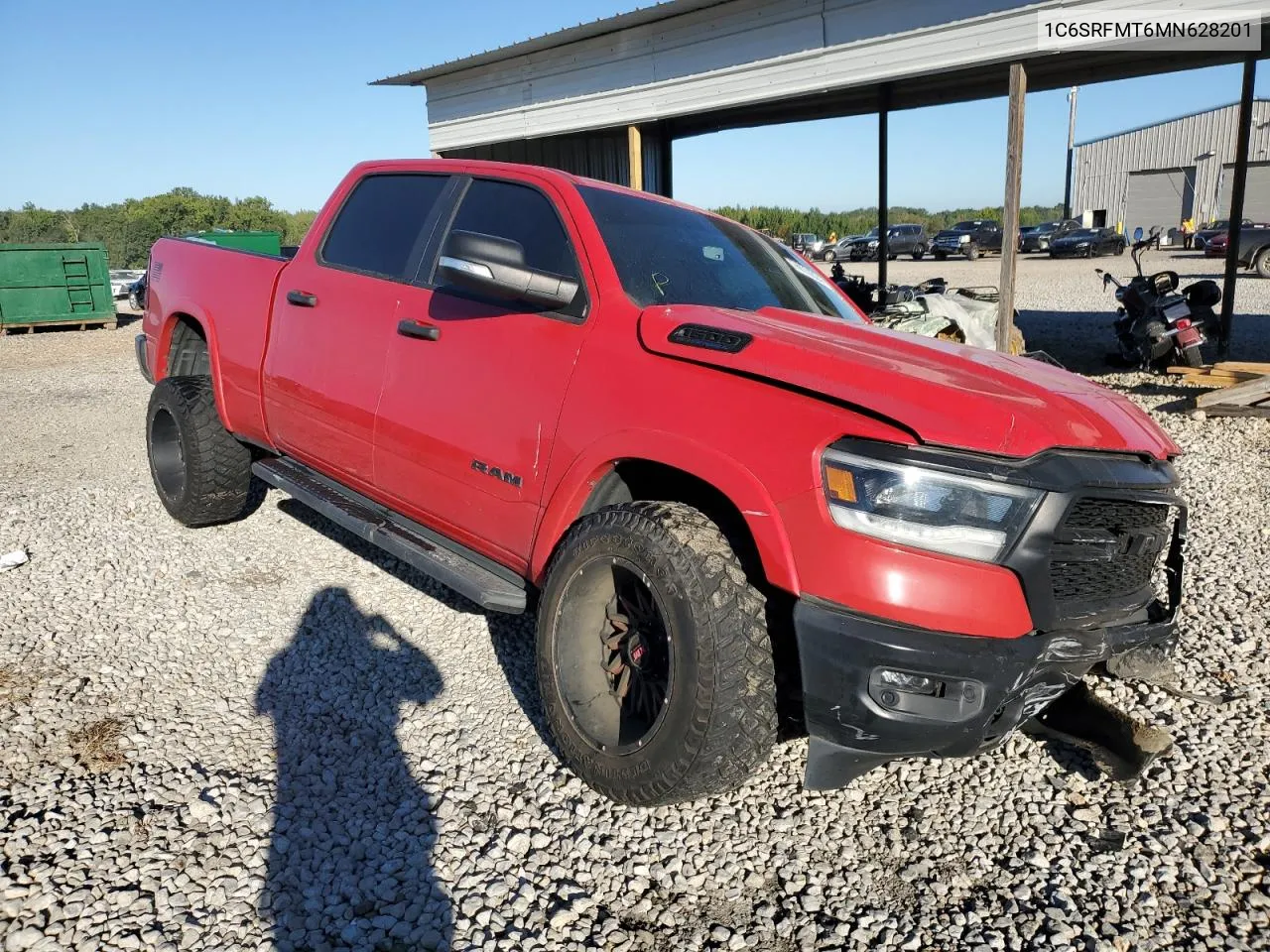 2021 Ram 1500 Big Horn/Lone Star VIN: 1C6SRFMT6MN628201 Lot: 74114024