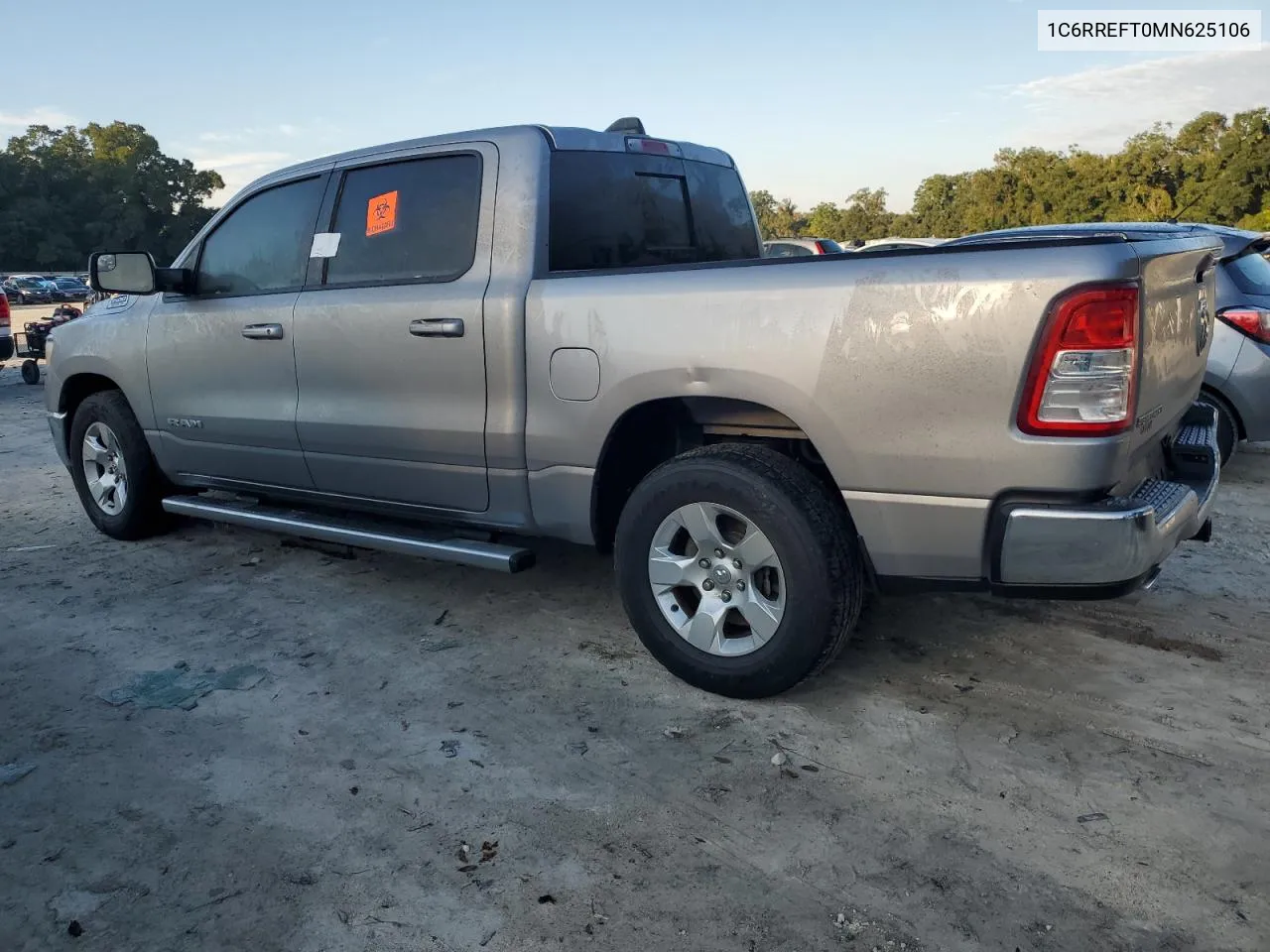 2021 Ram 1500 Big Horn/Lone Star VIN: 1C6RREFT0MN625106 Lot: 74171334