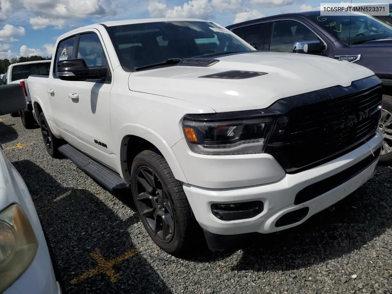 2021 Ram 1500 Laramie VIN: 1C6SRFJT4MN523371 Lot: 74185814