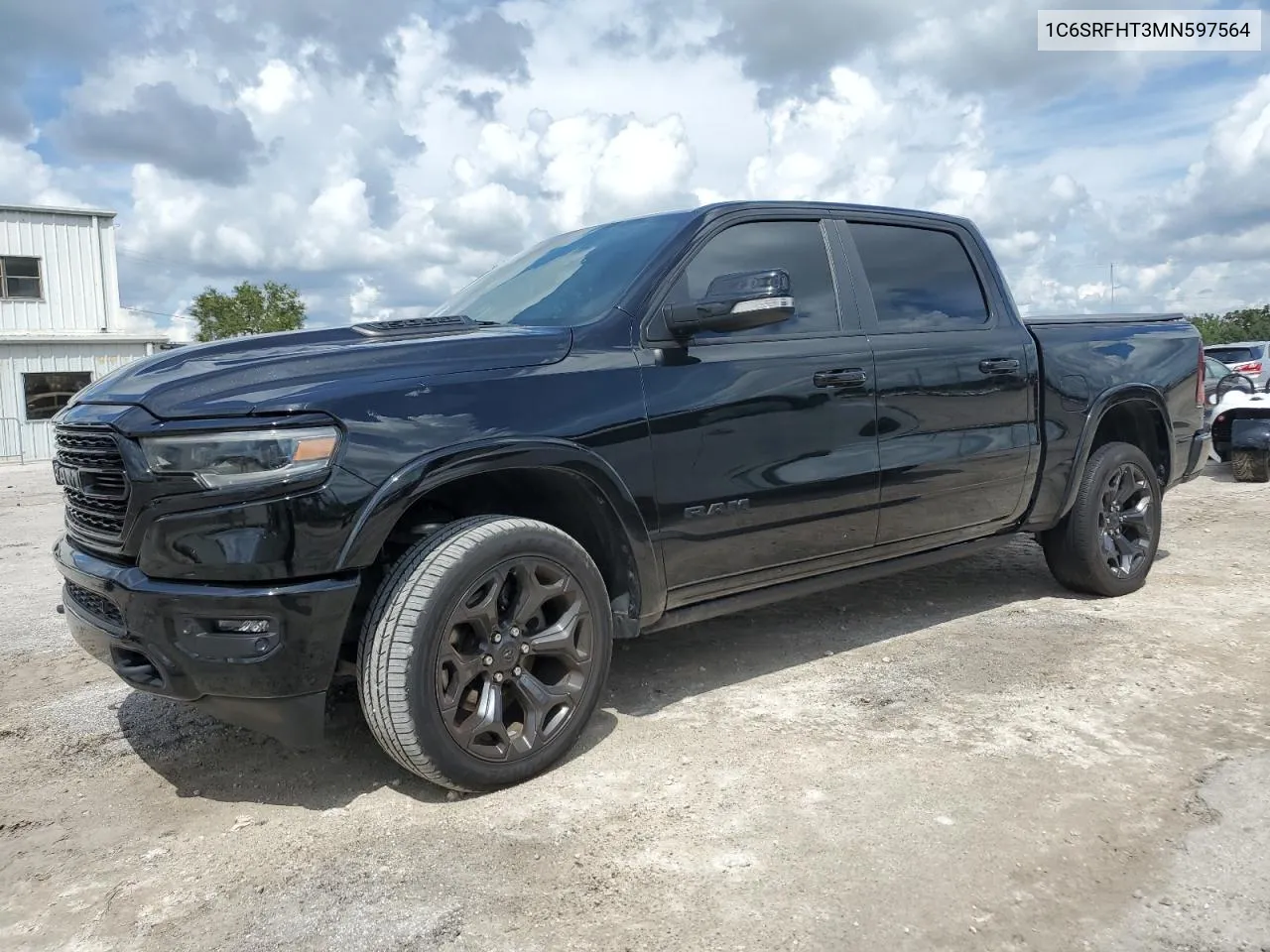 2021 Ram 1500 Limited VIN: 1C6SRFHT3MN597564 Lot: 74257164