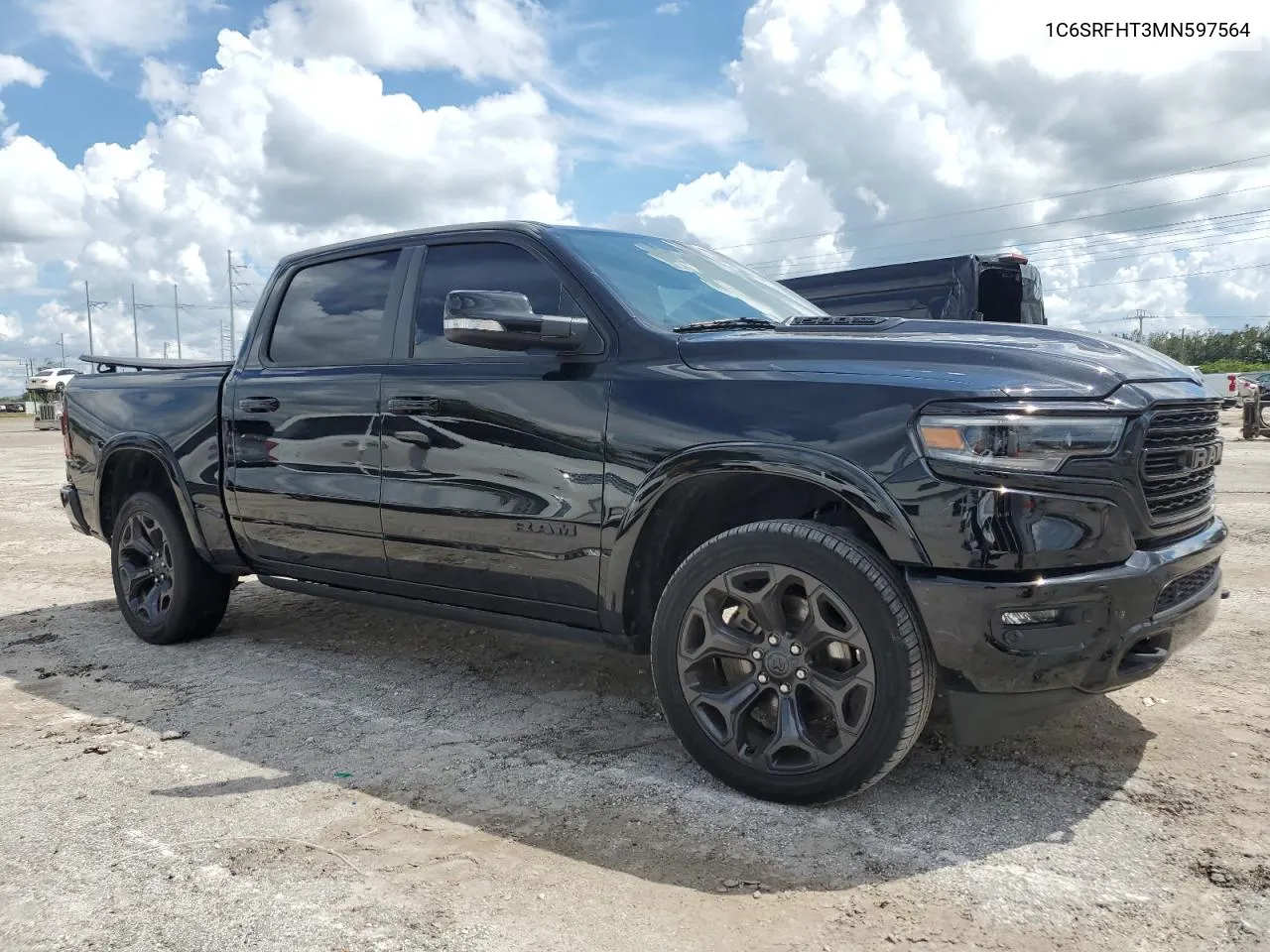 2021 Ram 1500 Limited VIN: 1C6SRFHT3MN597564 Lot: 74257164