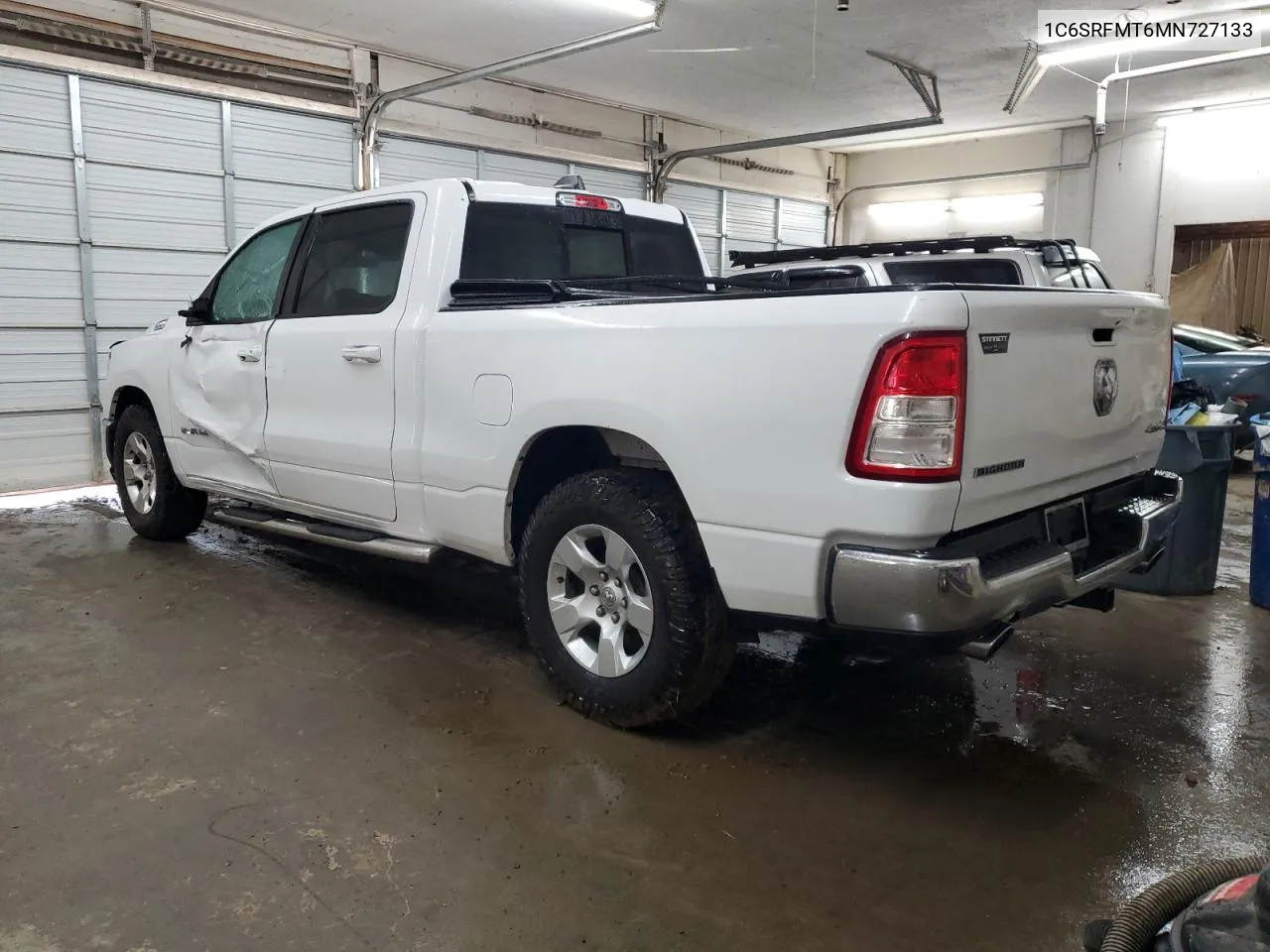 2021 Ram 1500 Big Horn/Lone Star VIN: 1C6SRFMT6MN727133 Lot: 74282524