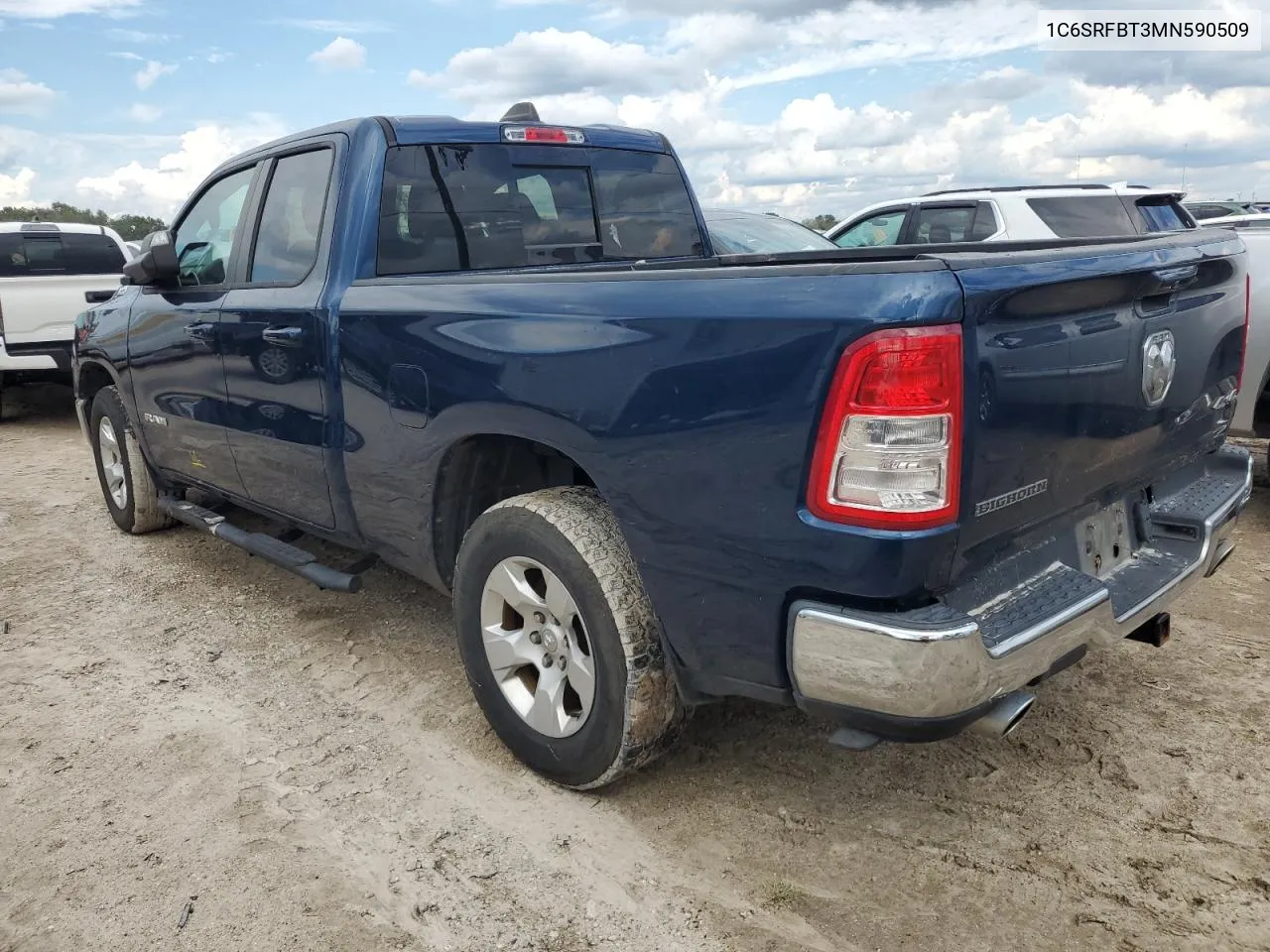 2021 Ram 1500 Big Horn/Lone Star VIN: 1C6SRFBT3MN590509 Lot: 74320544