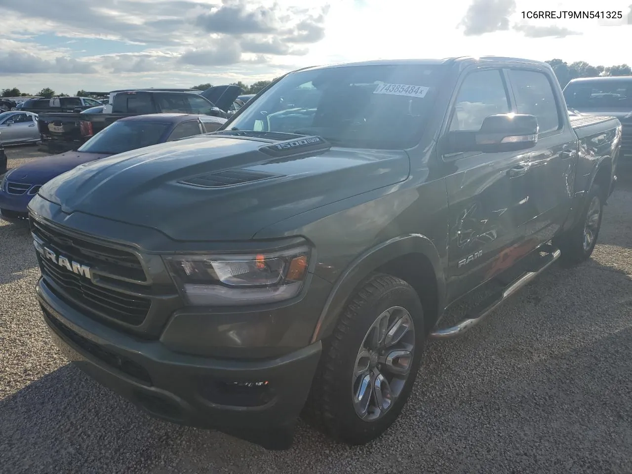 2021 Ram 1500 Laramie VIN: 1C6RREJT9MN541325 Lot: 74385484