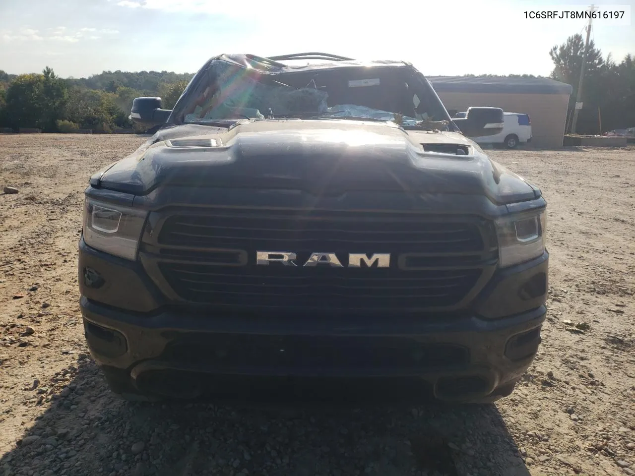 2021 Ram 1500 Laramie VIN: 1C6SRFJT8MN616197 Lot: 74422954