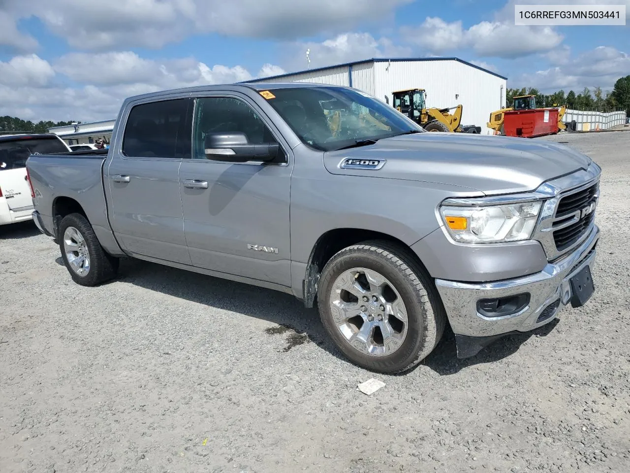 2021 Ram 1500 Big Horn/Lone Star VIN: 1C6RREFG3MN503441 Lot: 74423164