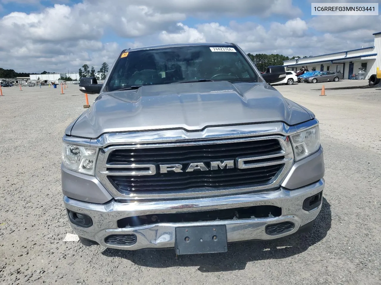 2021 Ram 1500 Big Horn/Lone Star VIN: 1C6RREFG3MN503441 Lot: 74423164