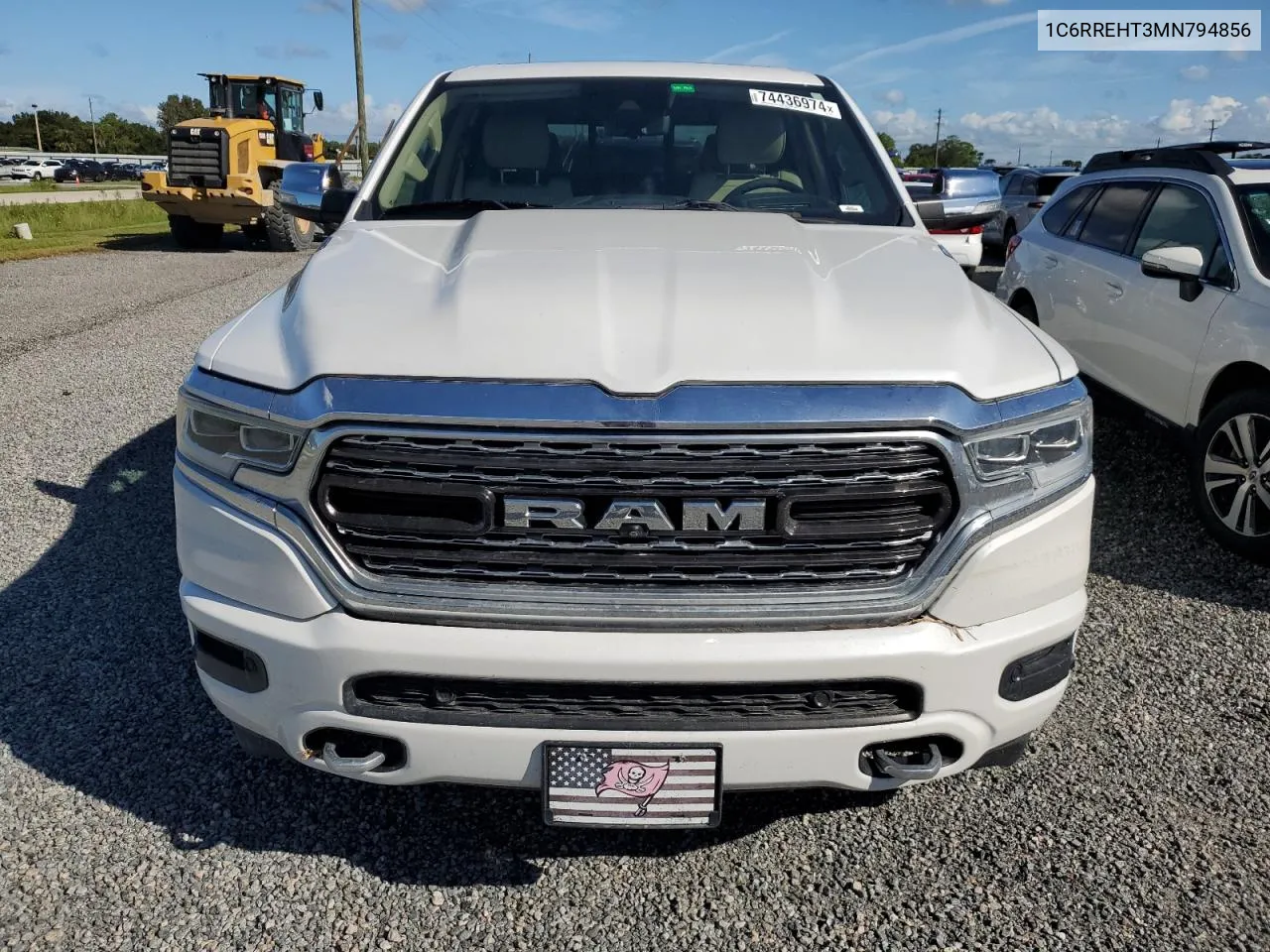 2021 Ram 1500 Limited VIN: 1C6RREHT3MN794856 Lot: 74436974