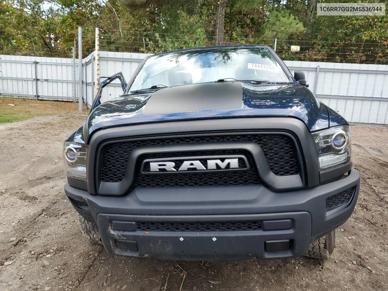 2021 Ram 1500 Classic Slt VIN: 1C6RR7GG2MS536944 Lot: 74443394