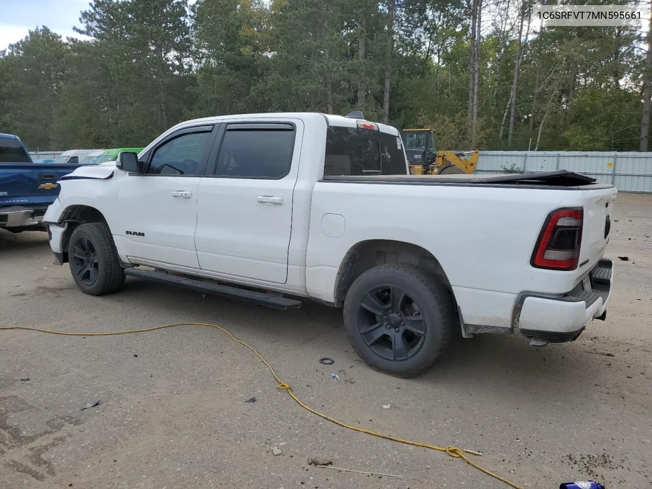 2021 Ram 1500 Sport VIN: 1C6SRFVT7MN595661 Lot: 74487194