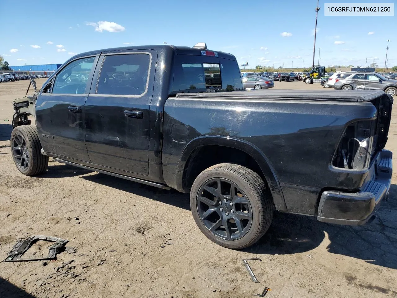 2021 Ram 1500 Laramie VIN: 1C6SRFJT0MN621250 Lot: 74504454