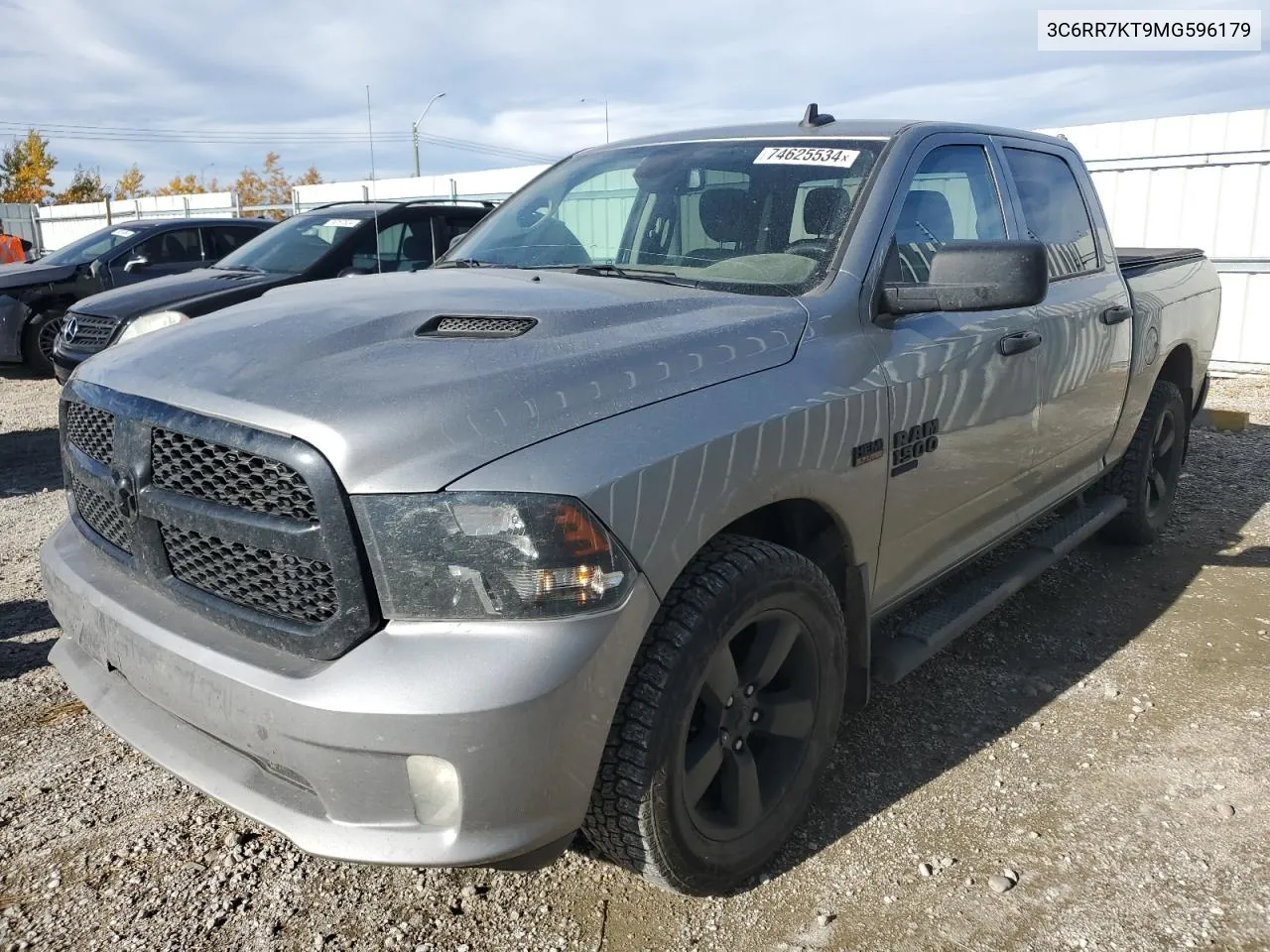 2021 Ram 1500 Classic Tradesman VIN: 3C6RR7KT9MG596179 Lot: 74625534