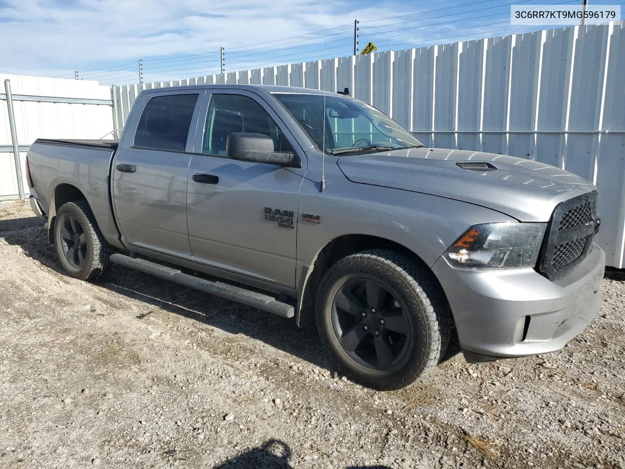 2021 Ram 1500 Classic Tradesman VIN: 3C6RR7KT9MG596179 Lot: 74625534