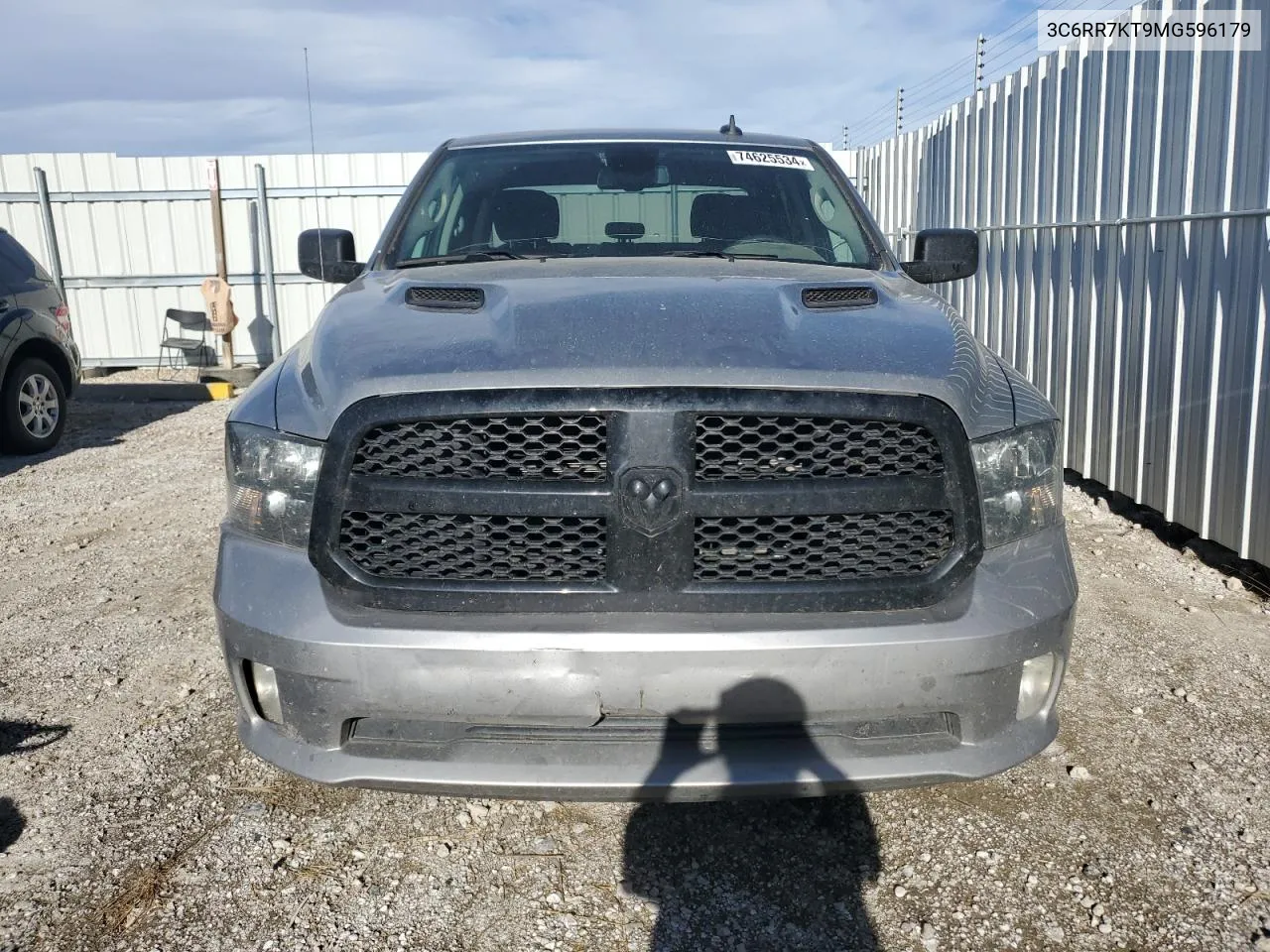 2021 Ram 1500 Classic Tradesman VIN: 3C6RR7KT9MG596179 Lot: 74625534