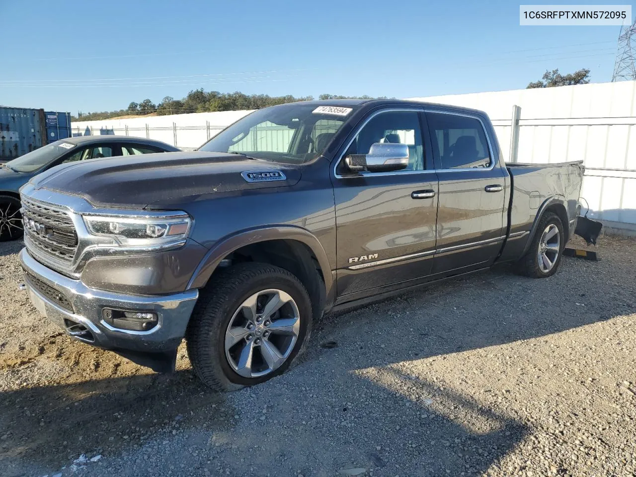 1C6SRFPTXMN572095 2021 Ram 1500 Limited