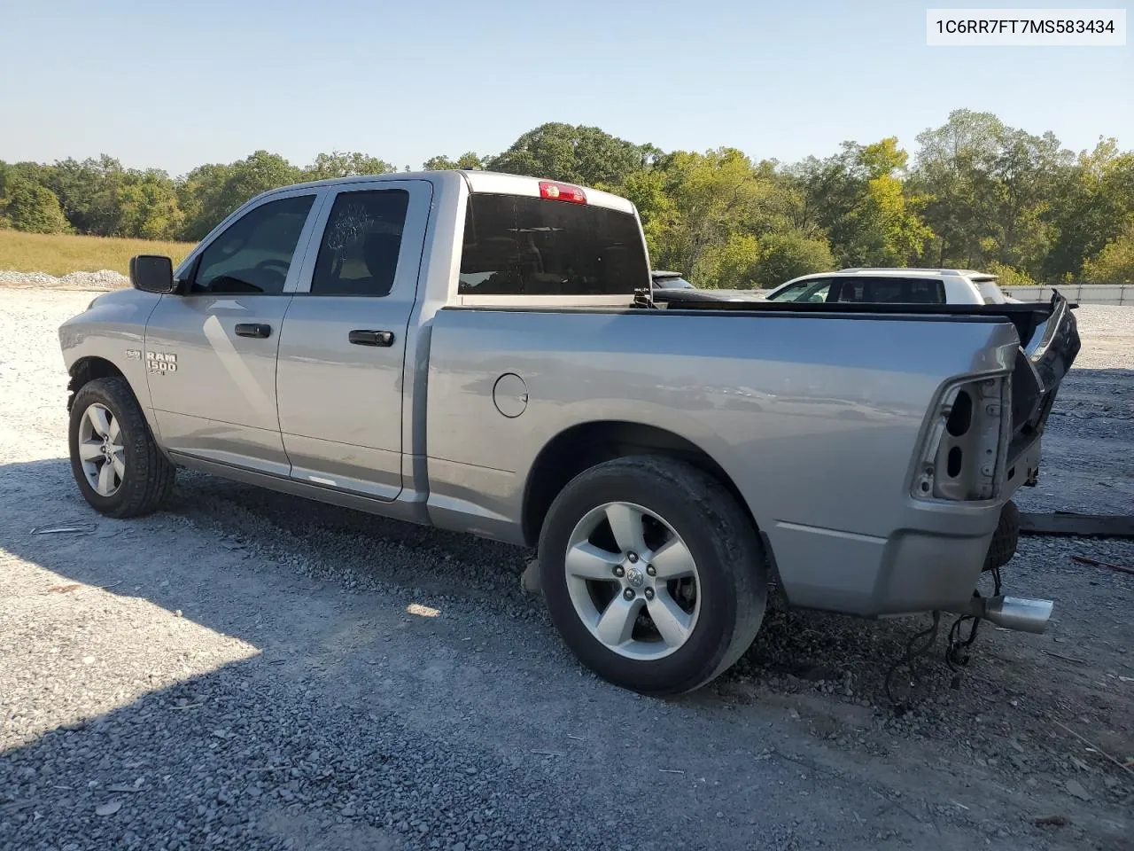 2021 Ram 1500 Classic Tradesman VIN: 1C6RR7FT7MS583434 Lot: 74958884