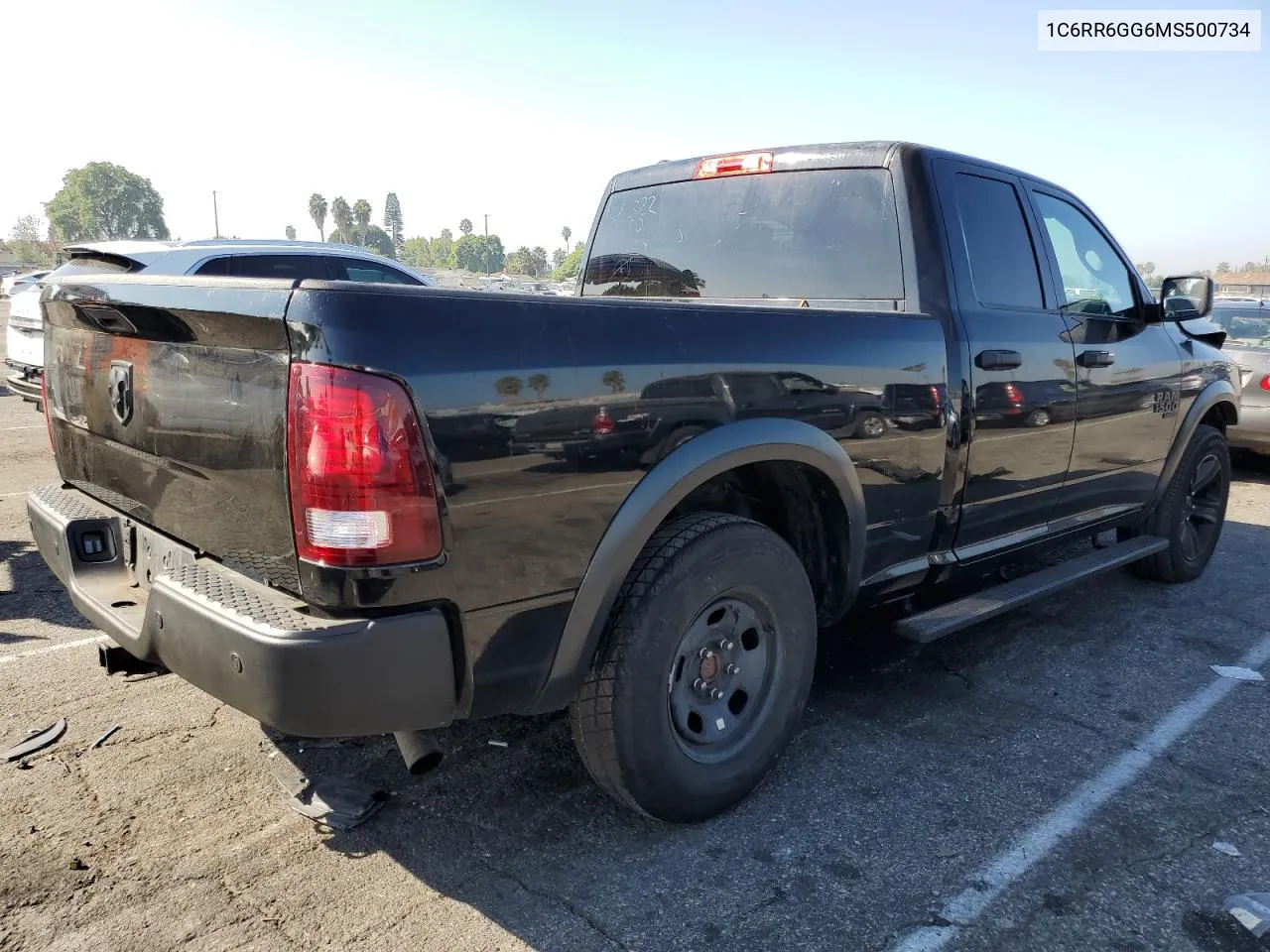 2021 Ram 1500 Classic Slt VIN: 1C6RR6GG6MS500734 Lot: 75306364