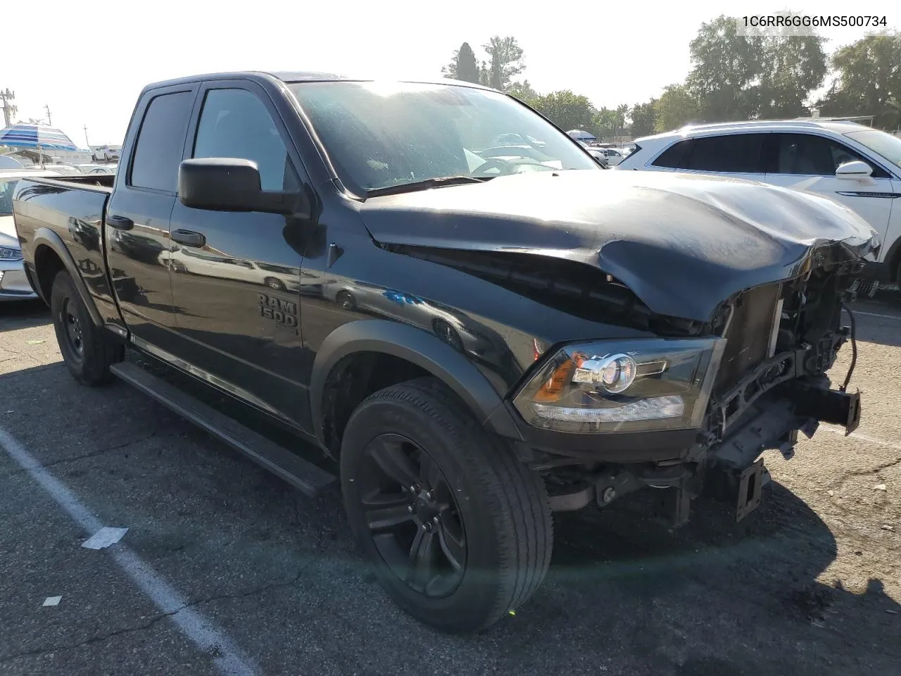 2021 Ram 1500 Classic Slt VIN: 1C6RR6GG6MS500734 Lot: 75306364