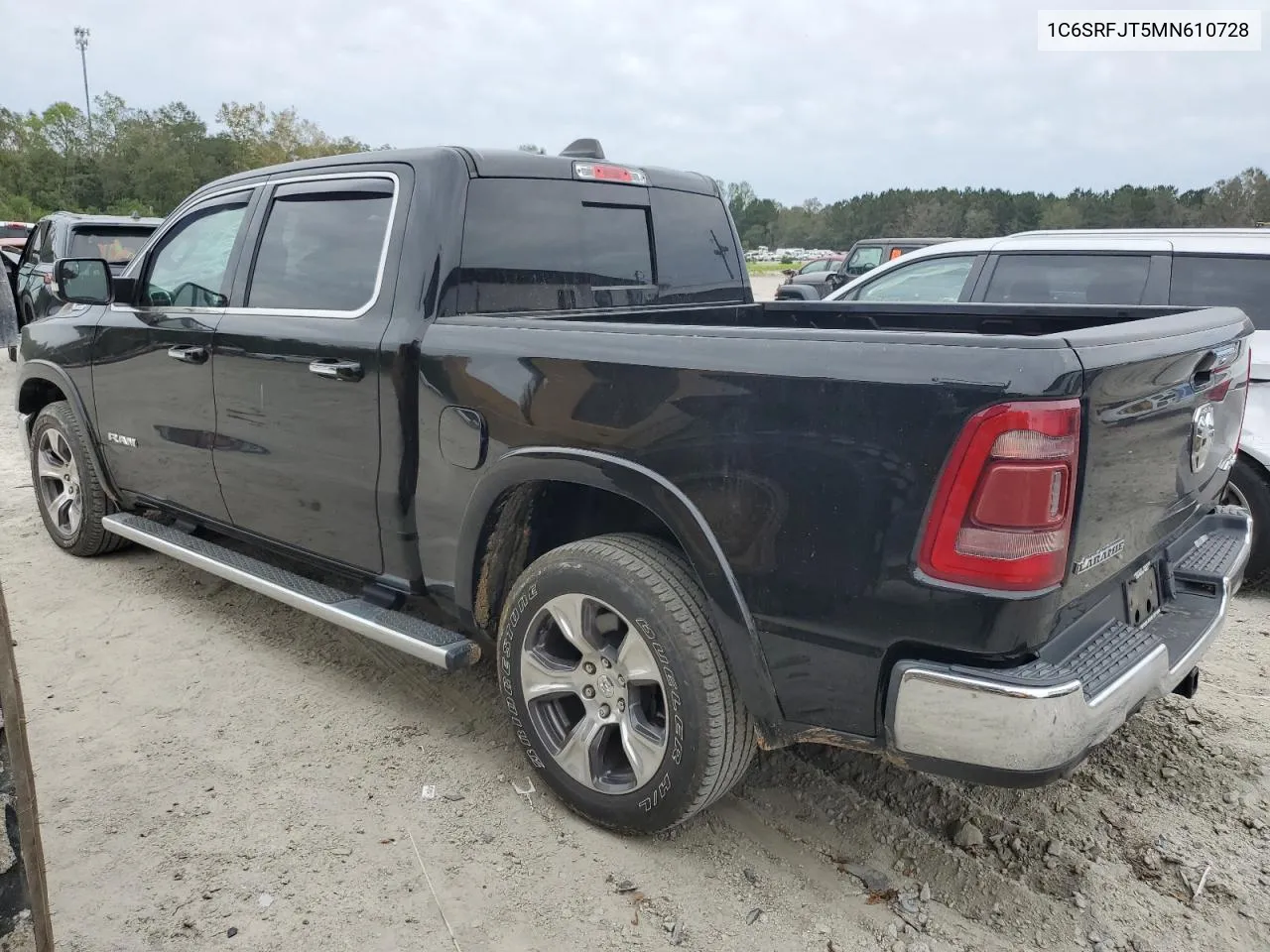 2021 Ram 1500 Laramie VIN: 1C6SRFJT5MN610728 Lot: 75335964