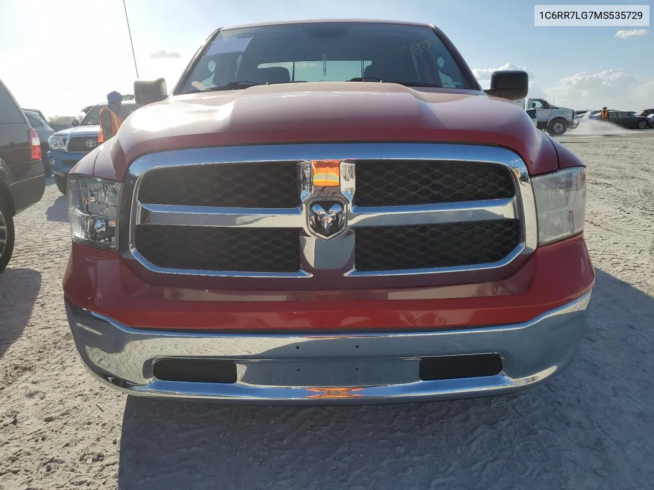 2021 Ram 1500 Classic Slt VIN: 1C6RR7LG7MS535729 Lot: 75535154