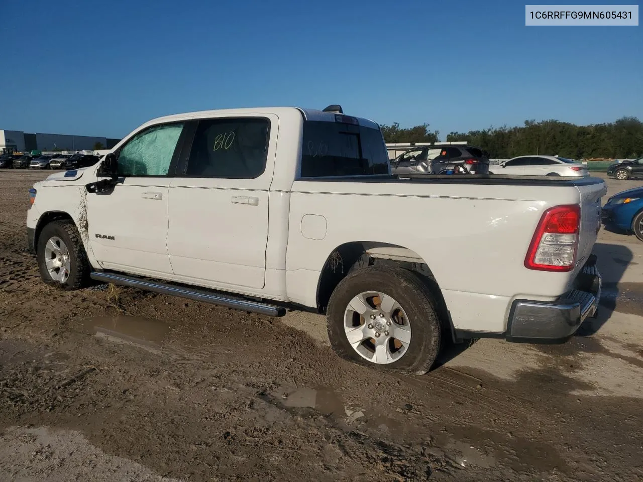 2021 Ram 1500 Big Horn/Lone Star VIN: 1C6RRFFG9MN605431 Lot: 75870164