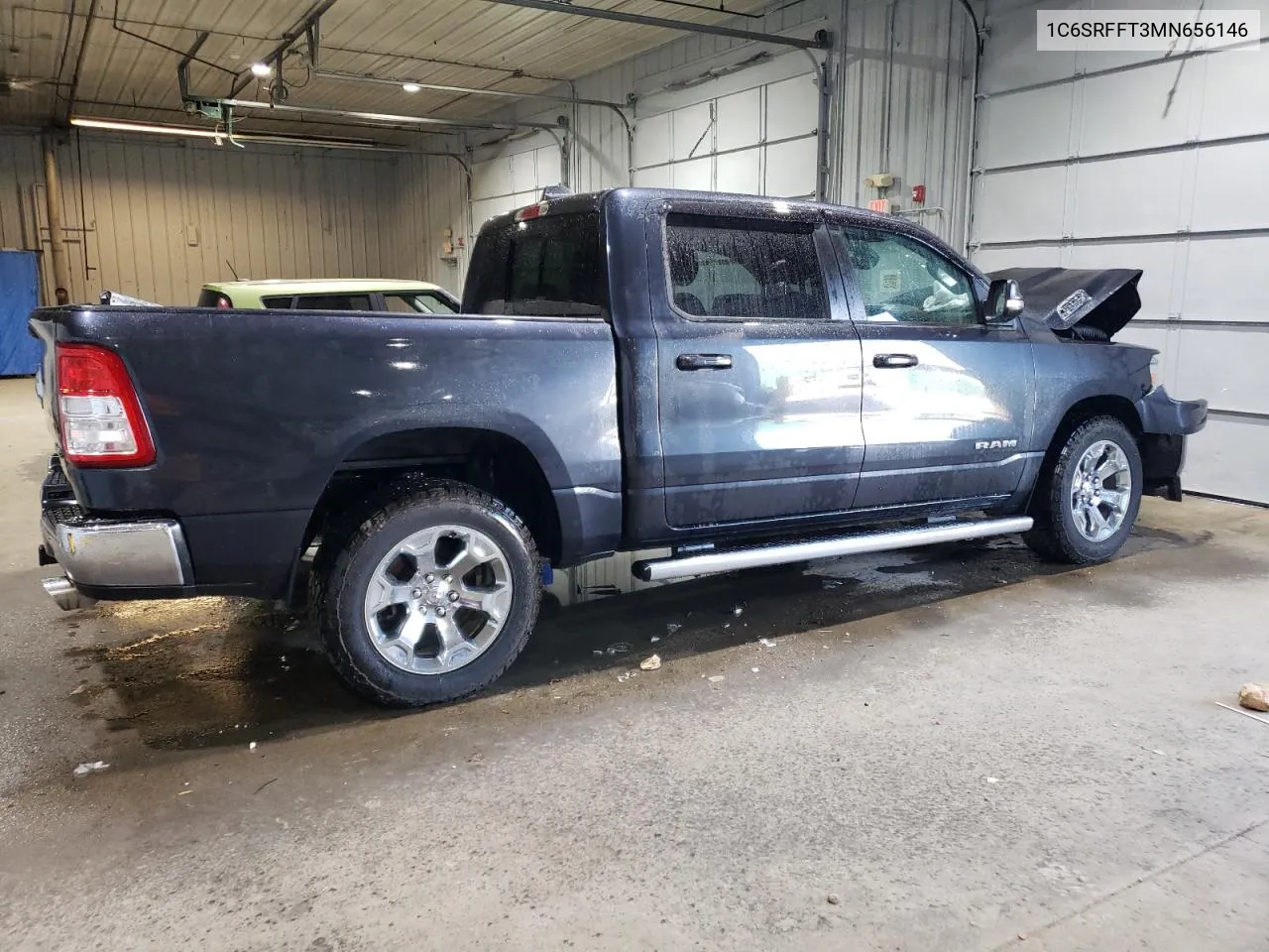 2021 Ram 1500 Big Horn/Lone Star VIN: 1C6SRFFT3MN656146 Lot: 76462574