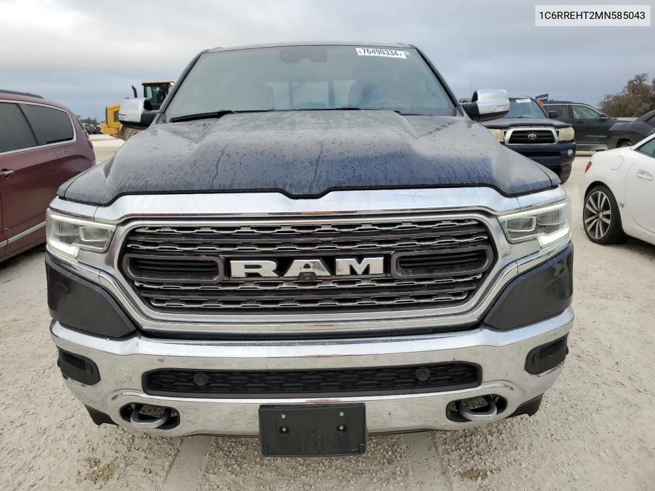 2021 Ram 1500 Limited VIN: 1C6RREHT2MN585043 Lot: 76490334