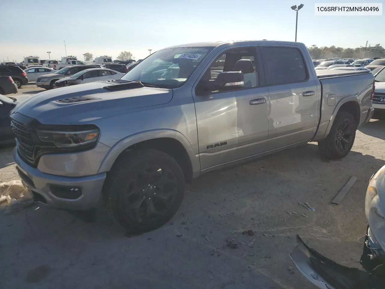 2021 Ram 1500 Limited VIN: 1C6SRFHT2MN540496 Lot: 76714354