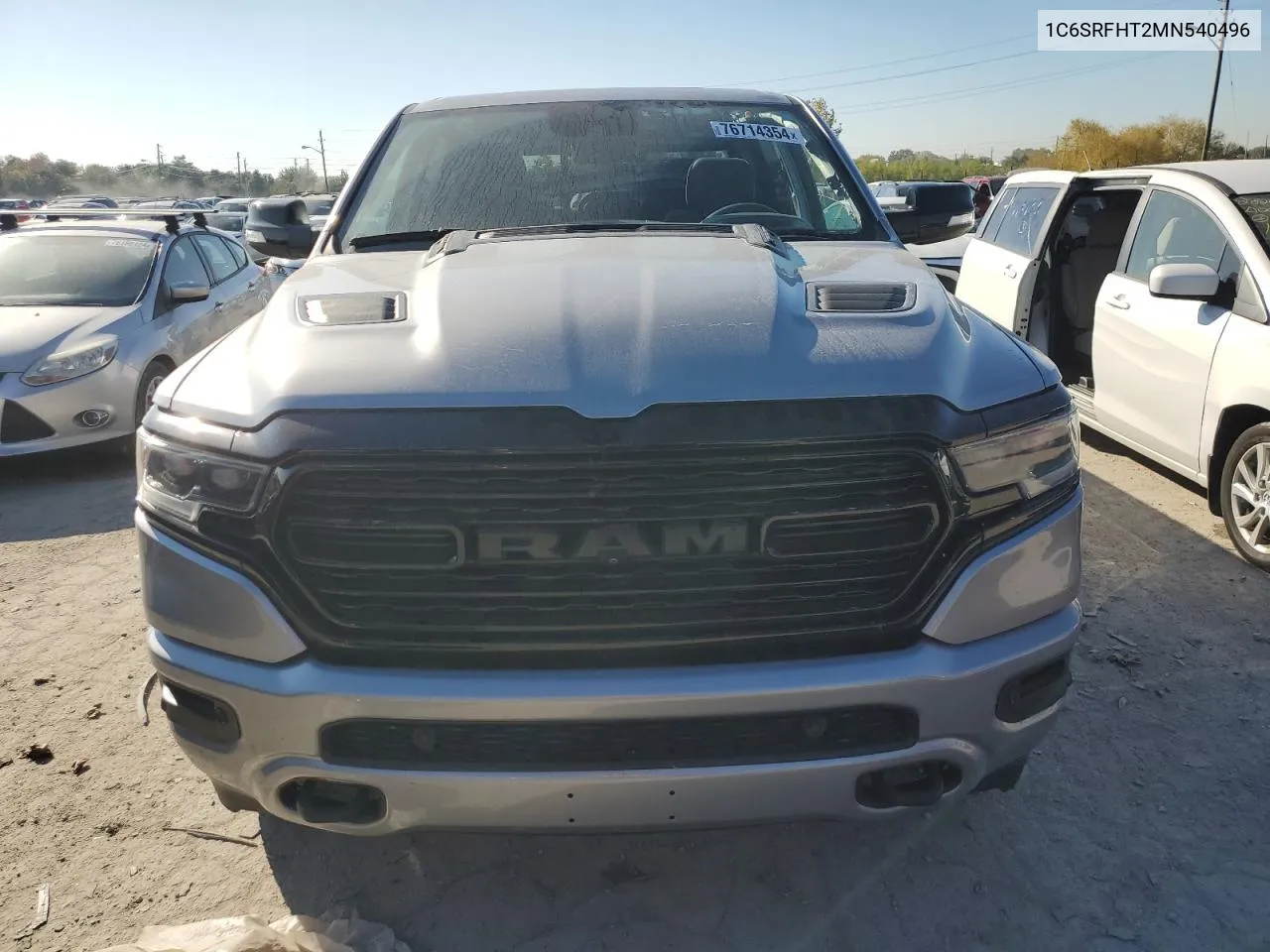 2021 Ram 1500 Limited VIN: 1C6SRFHT2MN540496 Lot: 76714354