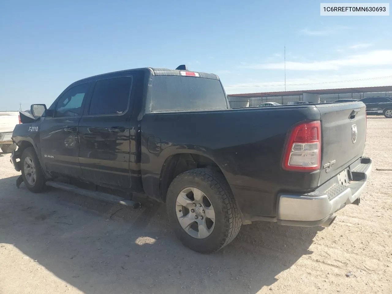 2021 Ram 1500 Big Horn/Lone Star VIN: 1C6RREFT0MN630693 Lot: 76783174