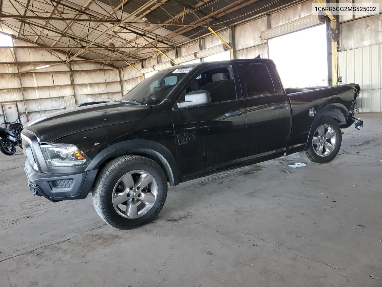 2021 Ram 1500 Classic Slt VIN: 1C6RR6GG2MS525002 Lot: 77066264