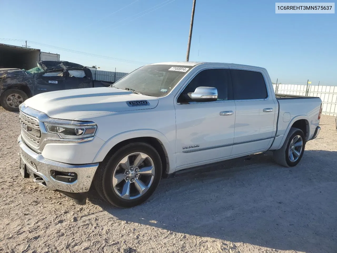 2021 Ram 1500 Limited VIN: 1C6RREHT3MN575637 Lot: 77455914