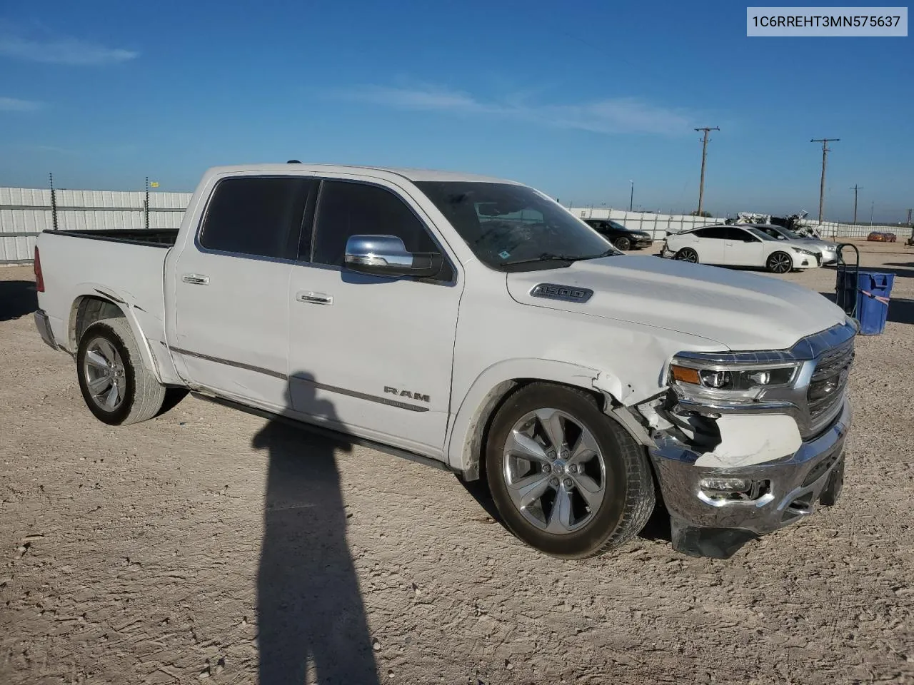 2021 Ram 1500 Limited VIN: 1C6RREHT3MN575637 Lot: 77455914