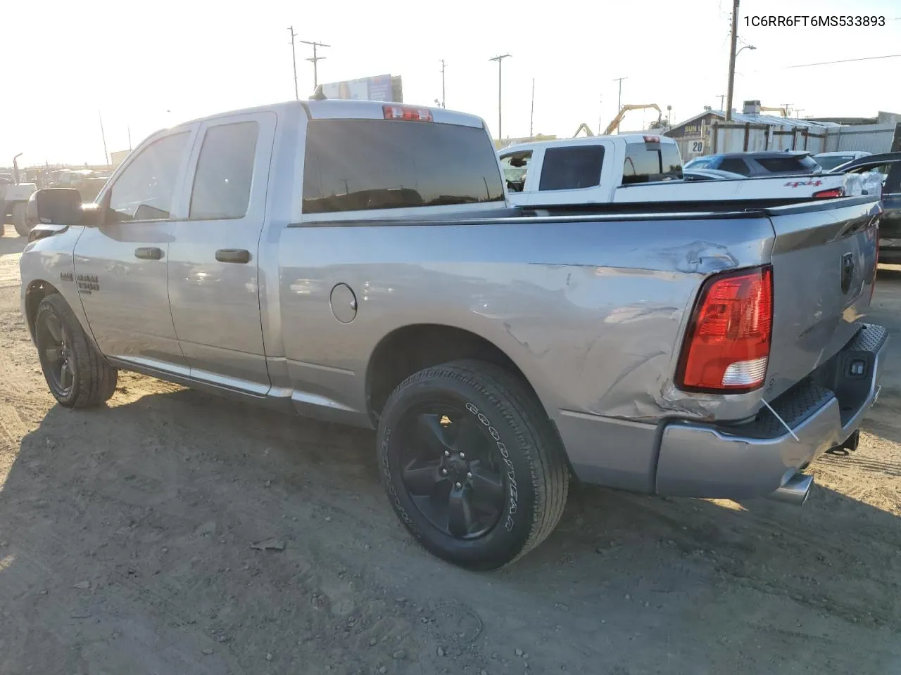 2021 Ram 1500 Classic Tradesman VIN: 1C6RR6FT6MS533893 Lot: 77638664