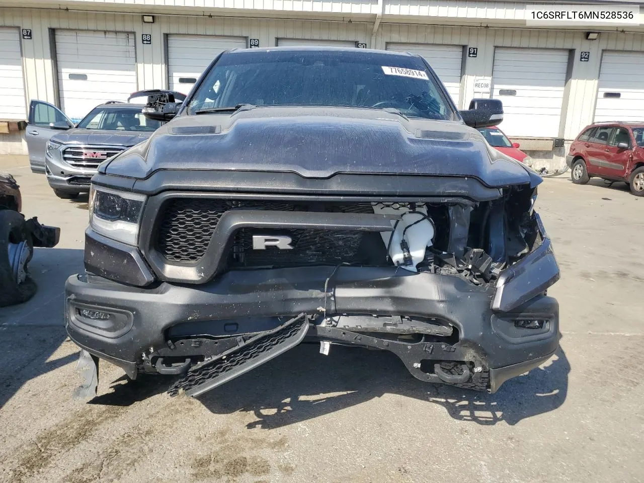 2021 Ram 1500 Rebel VIN: 1C6SRFLT6MN528536 Lot: 77658914