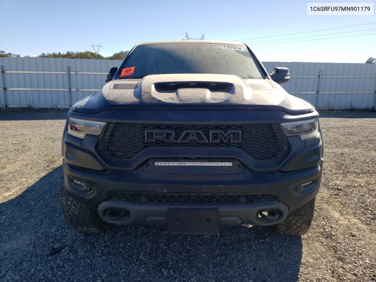 2021 Ram 1500 Trx VIN: 1C6SRFU97MN901179 Lot: 77978704