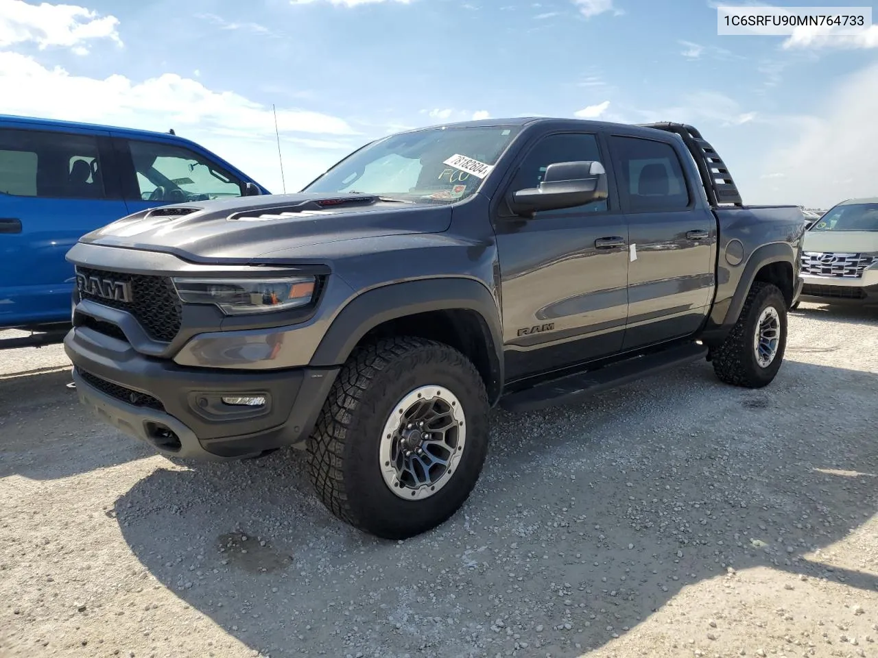 2021 Ram 1500 Trx VIN: 1C6SRFU90MN764733 Lot: 78182604